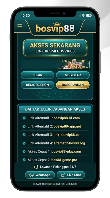 Tampilan link alternatif bosvip88
